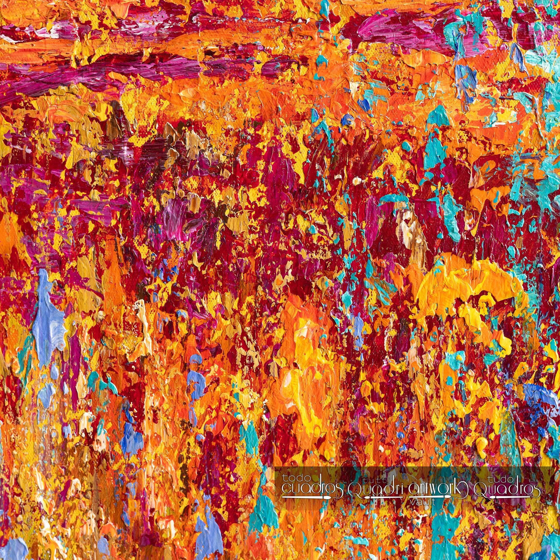 Ecos del atardecer turquesa