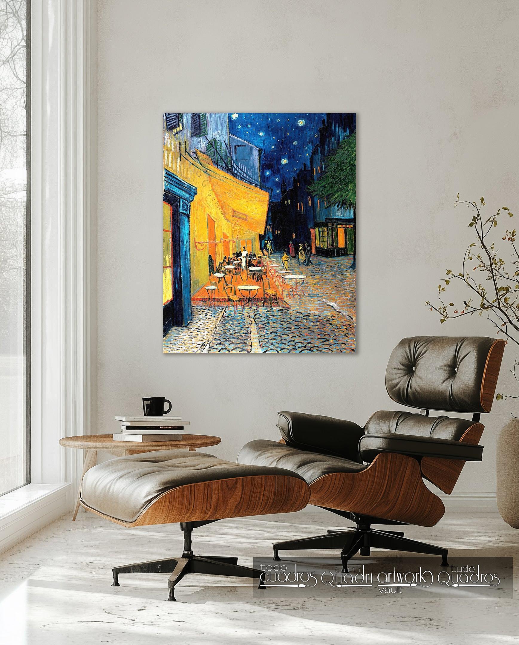 Terraza de café por la noche, Van Gogh