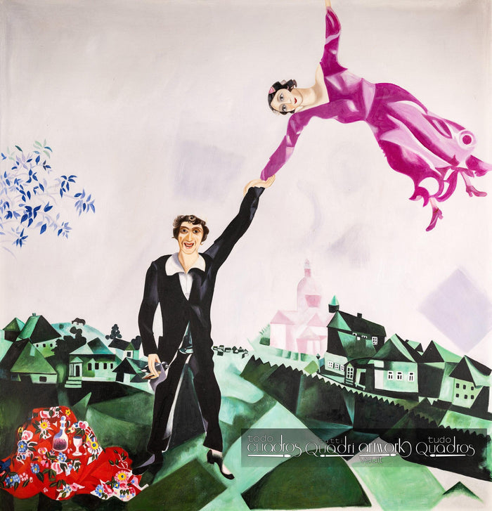 El paseo, Chagall