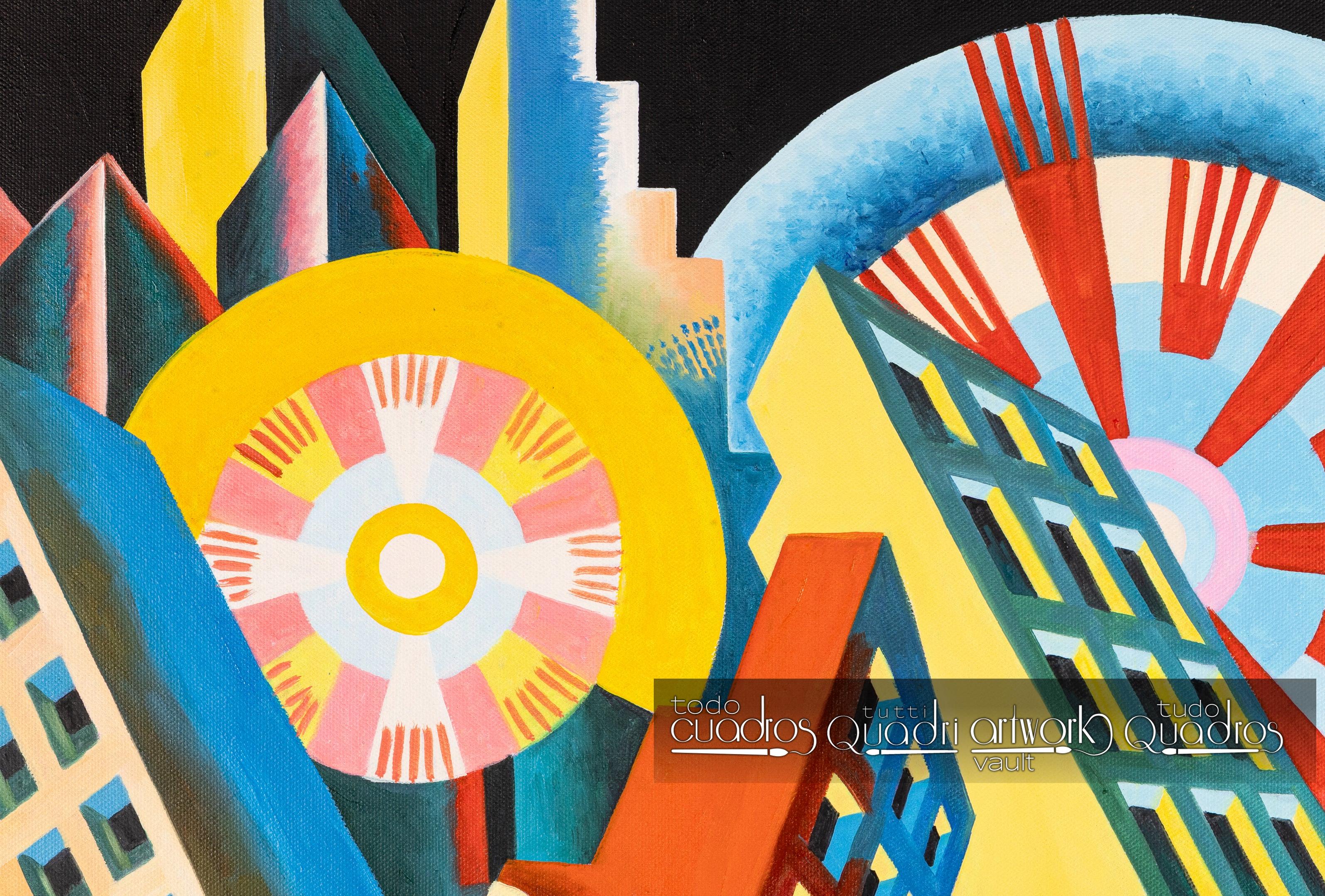 Rascacielos y túnel, Depero
