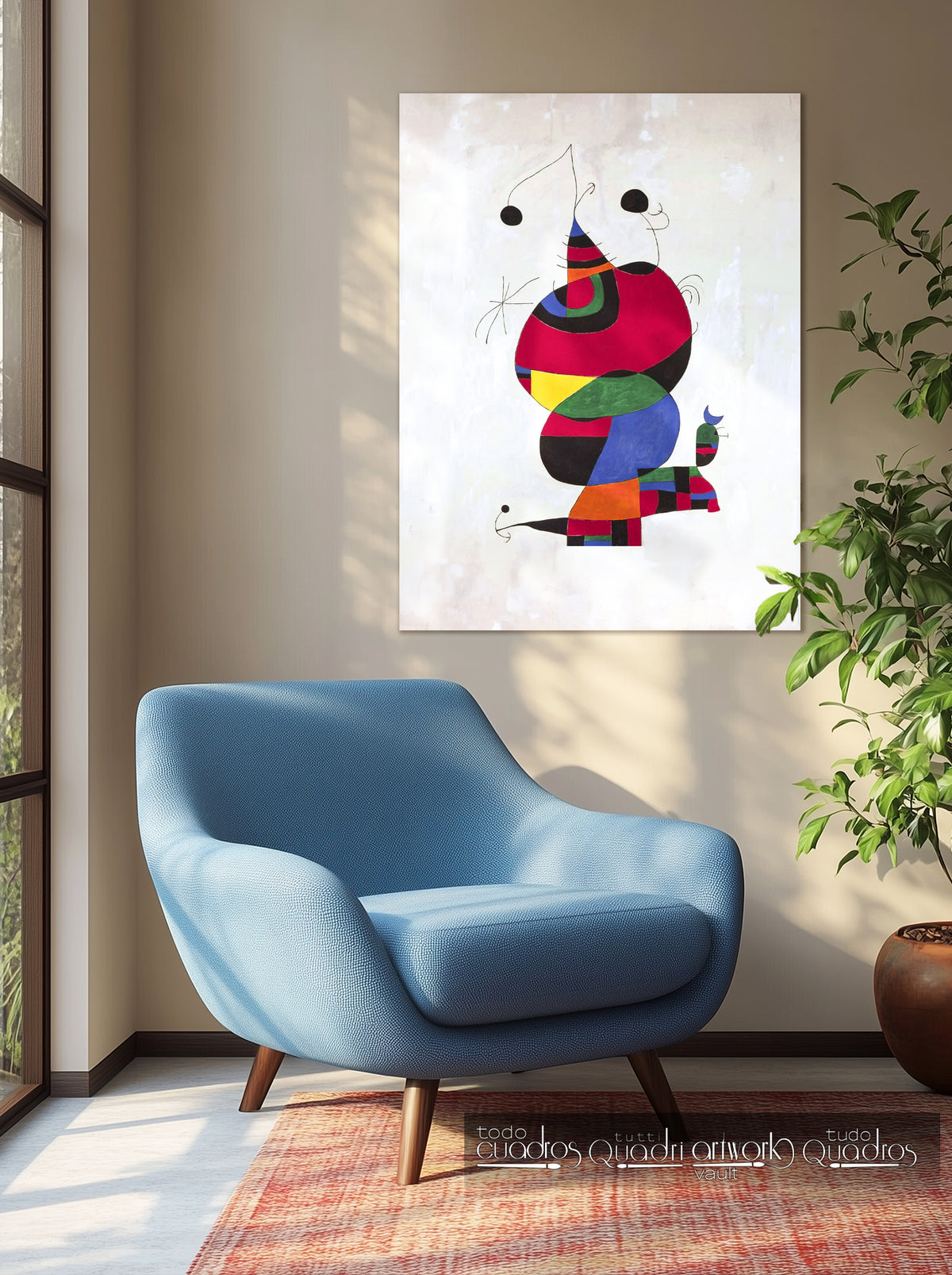 Homenaje a Picasso, Miró