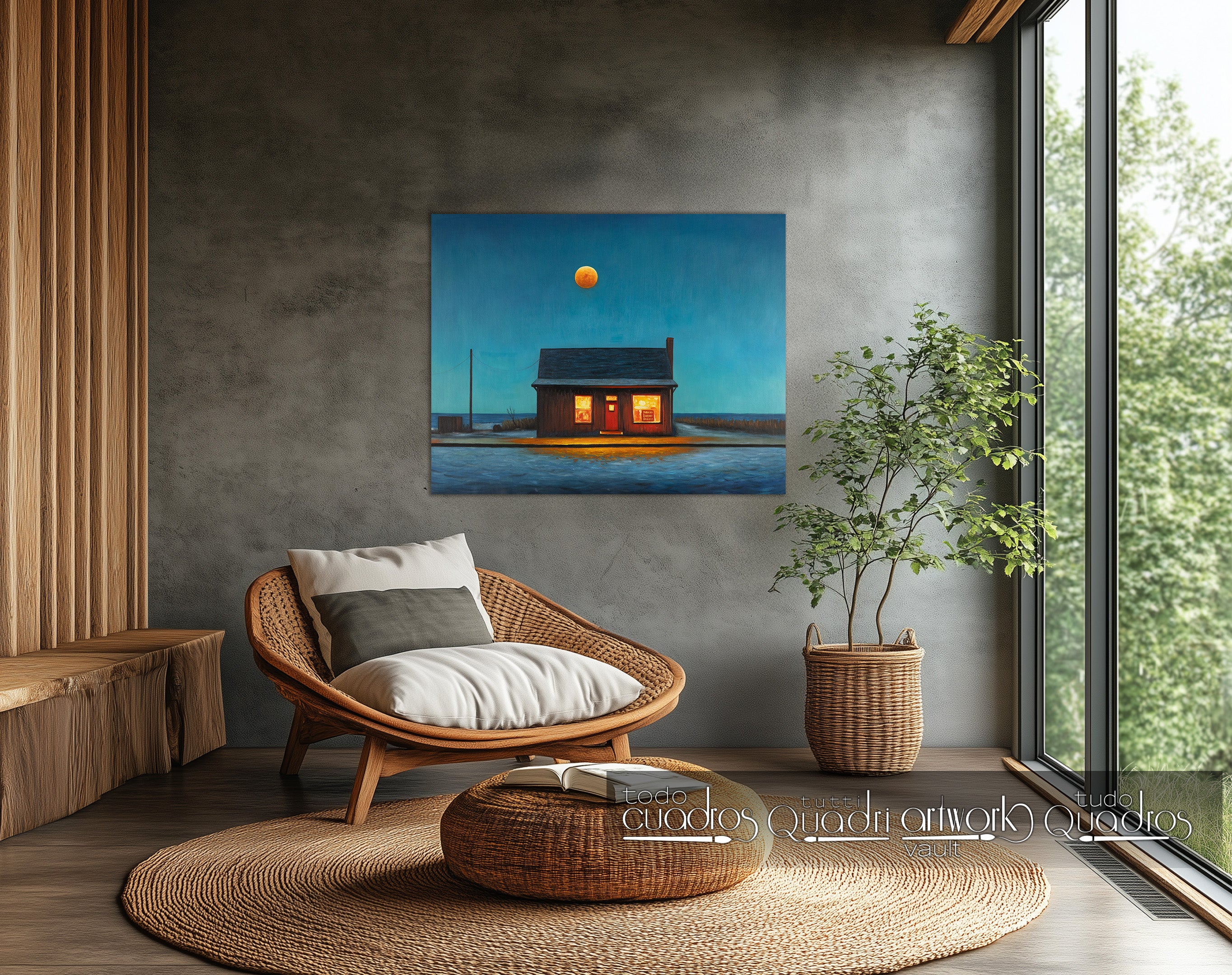 Turno de noche, estilo Hopper