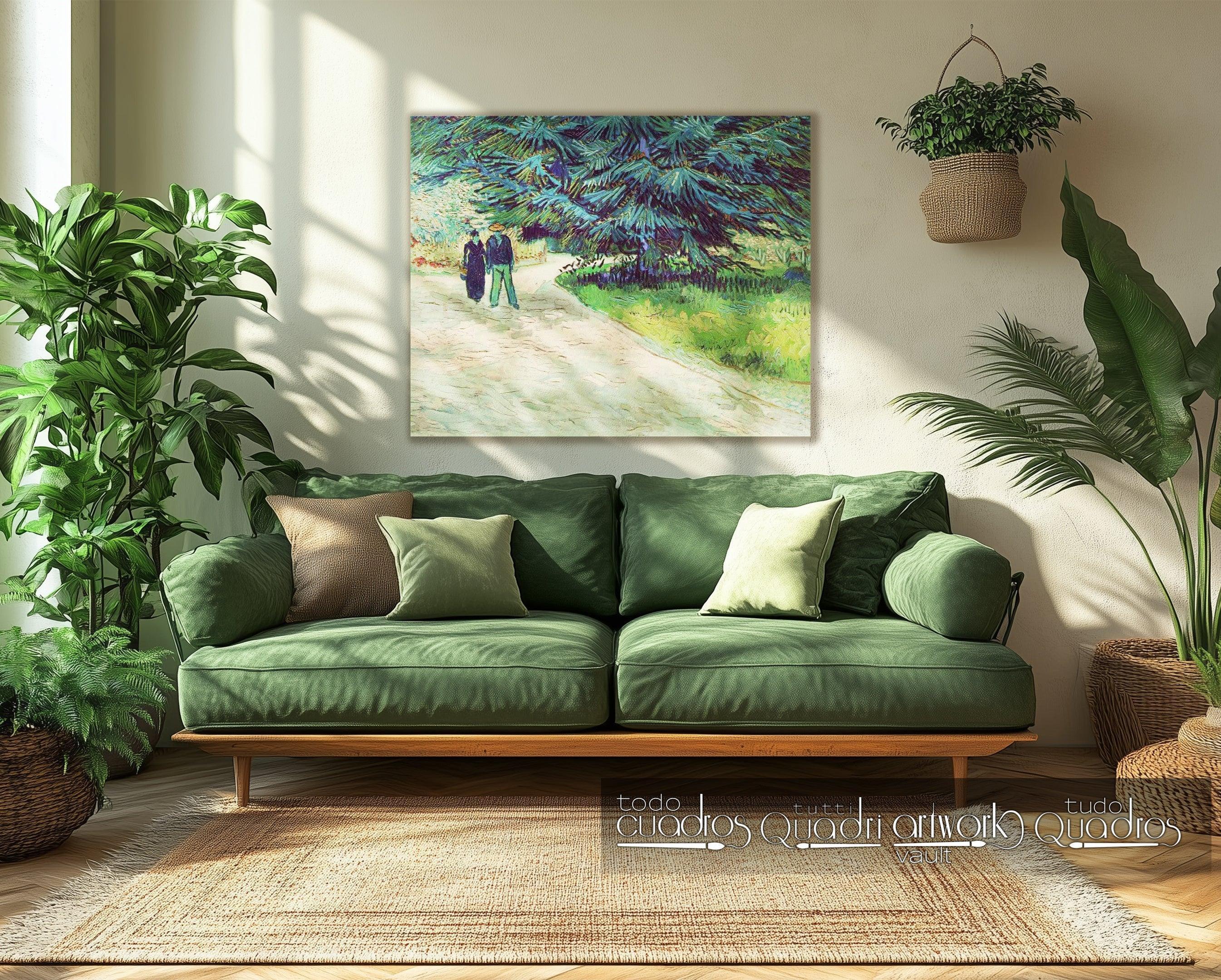 El jardín del poeta, Van Gogh