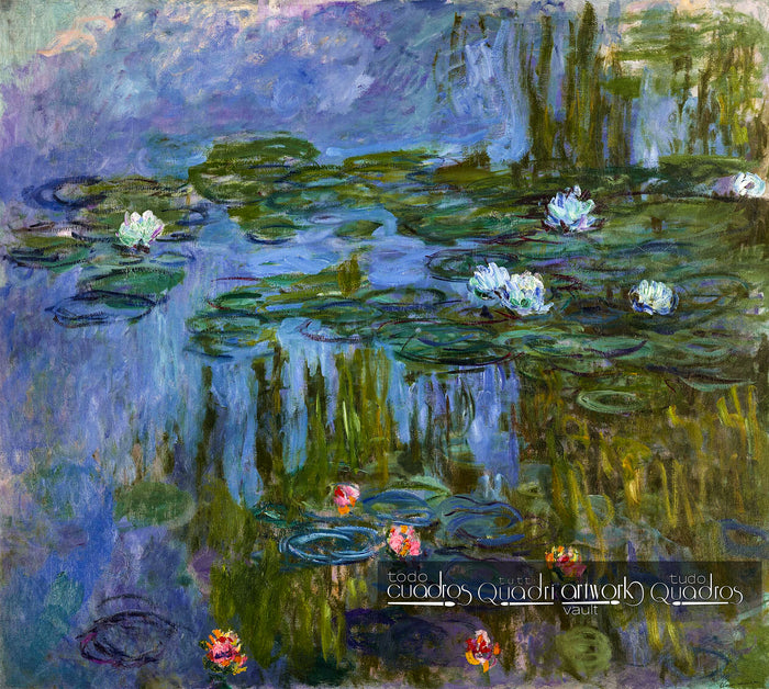 Lilas de agua, Monet