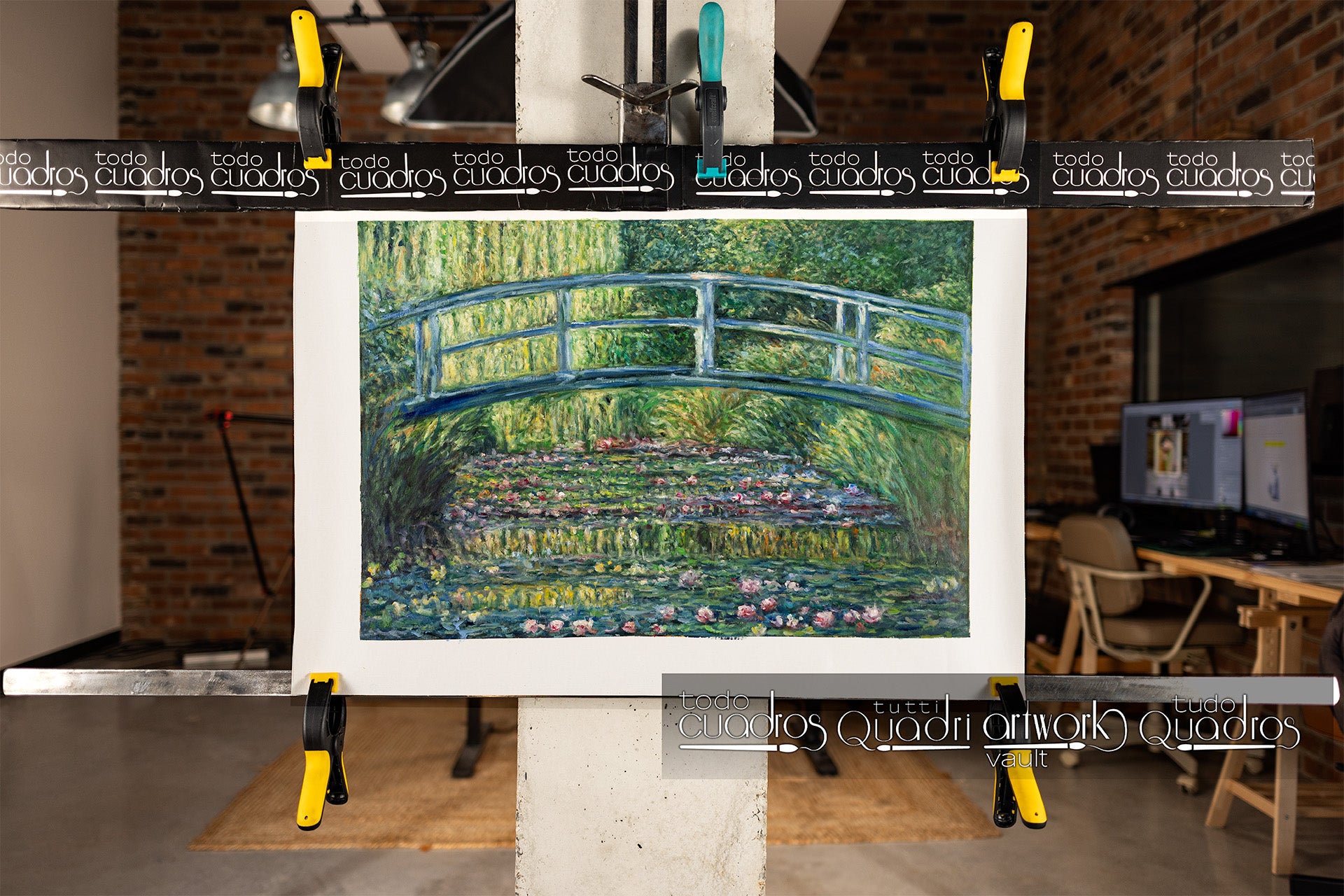 Puente japonés, Monet