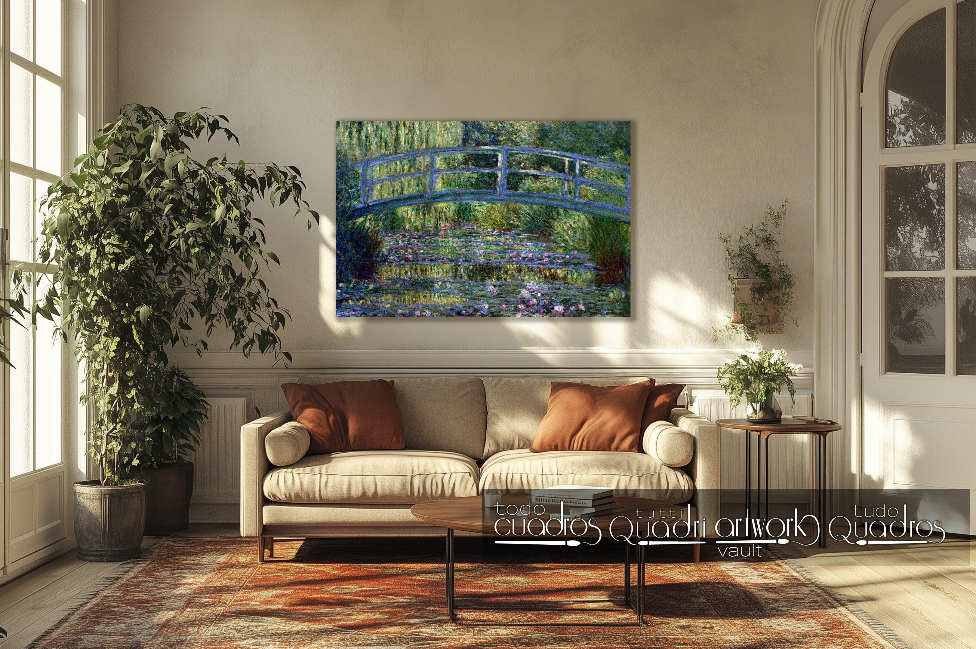 Puente japonés, Monet