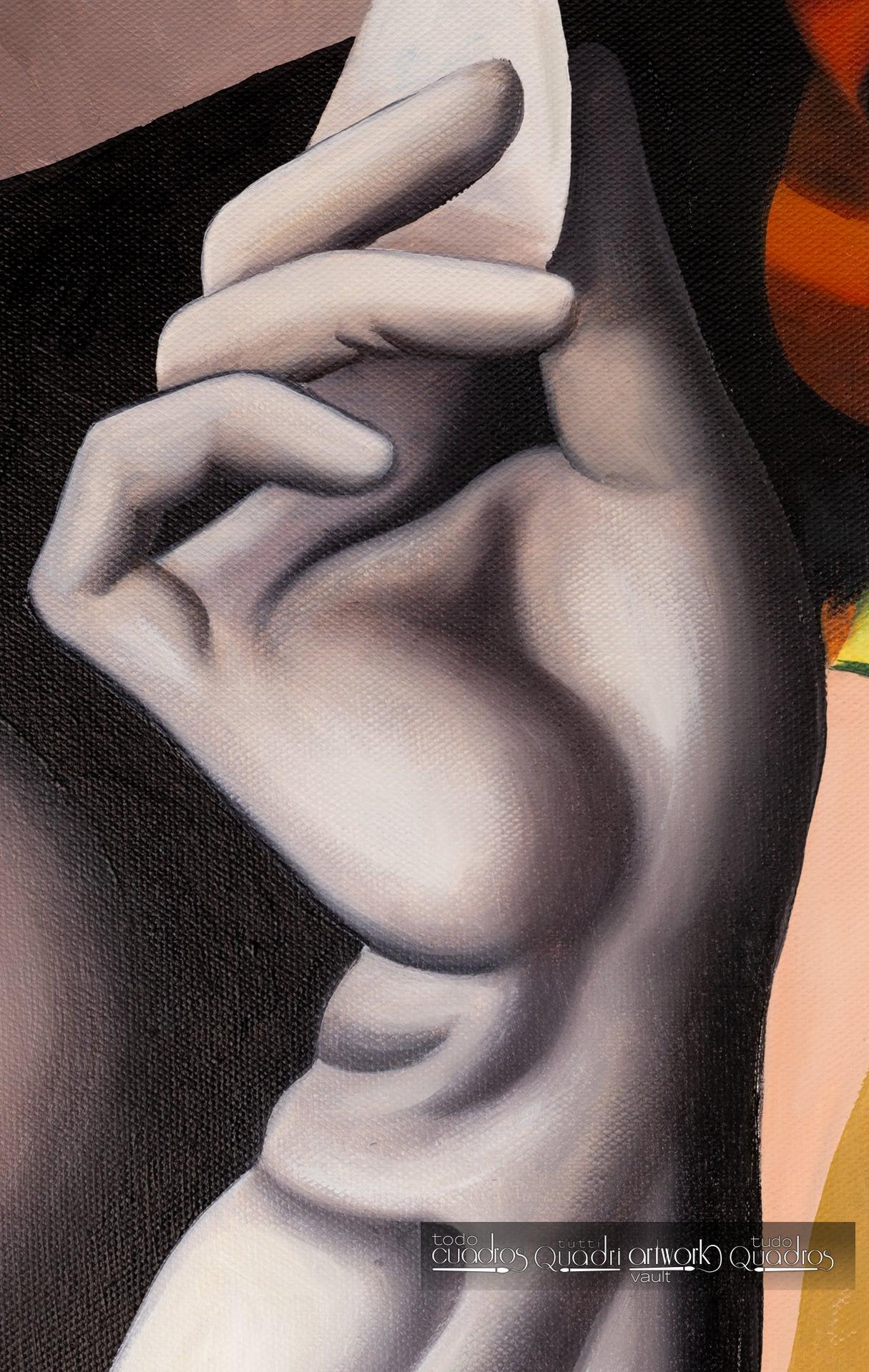 Muchacha con guantes, Lempicka