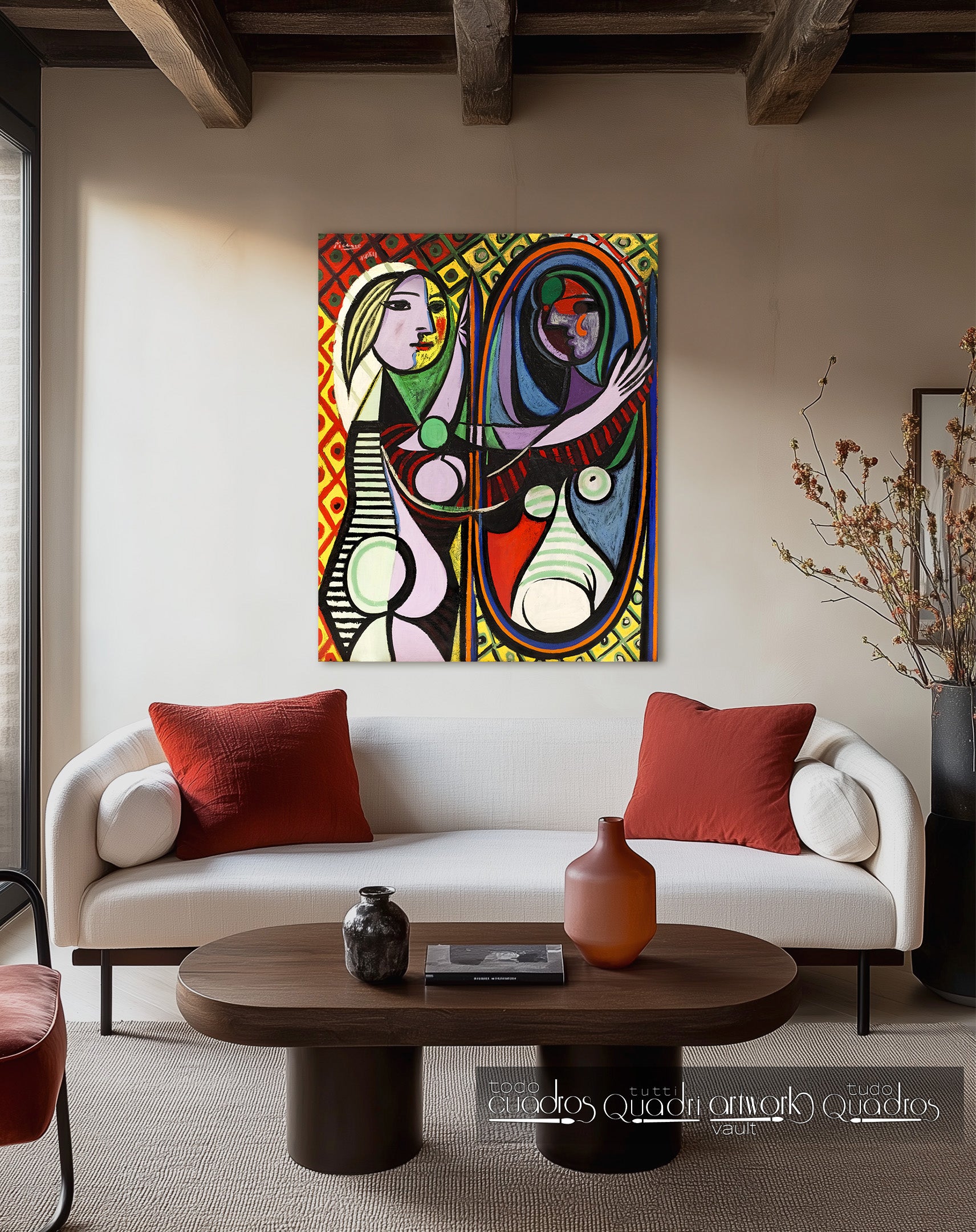 Niña ante el espejo, Picasso