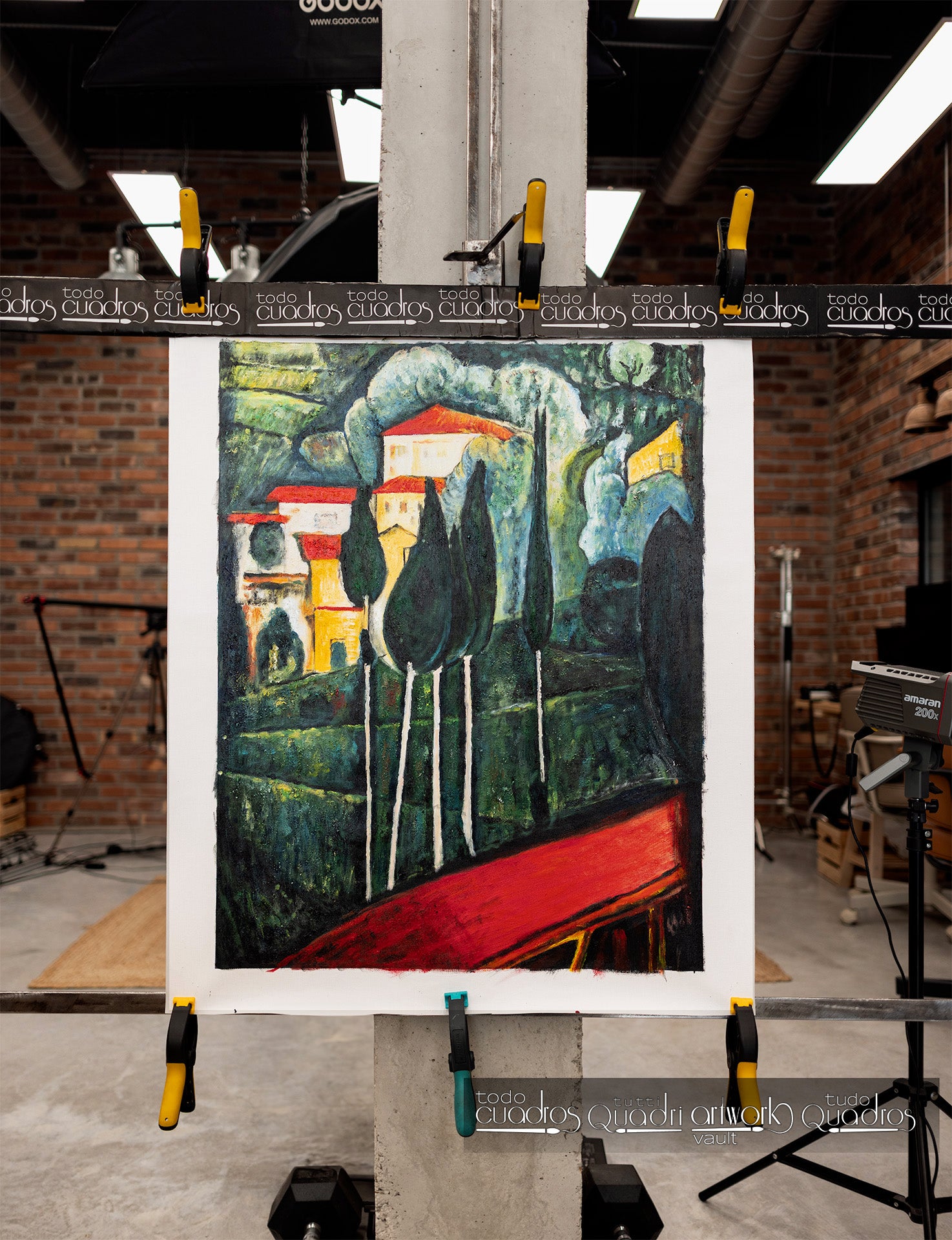 Paisaje del Midi, Modigliani