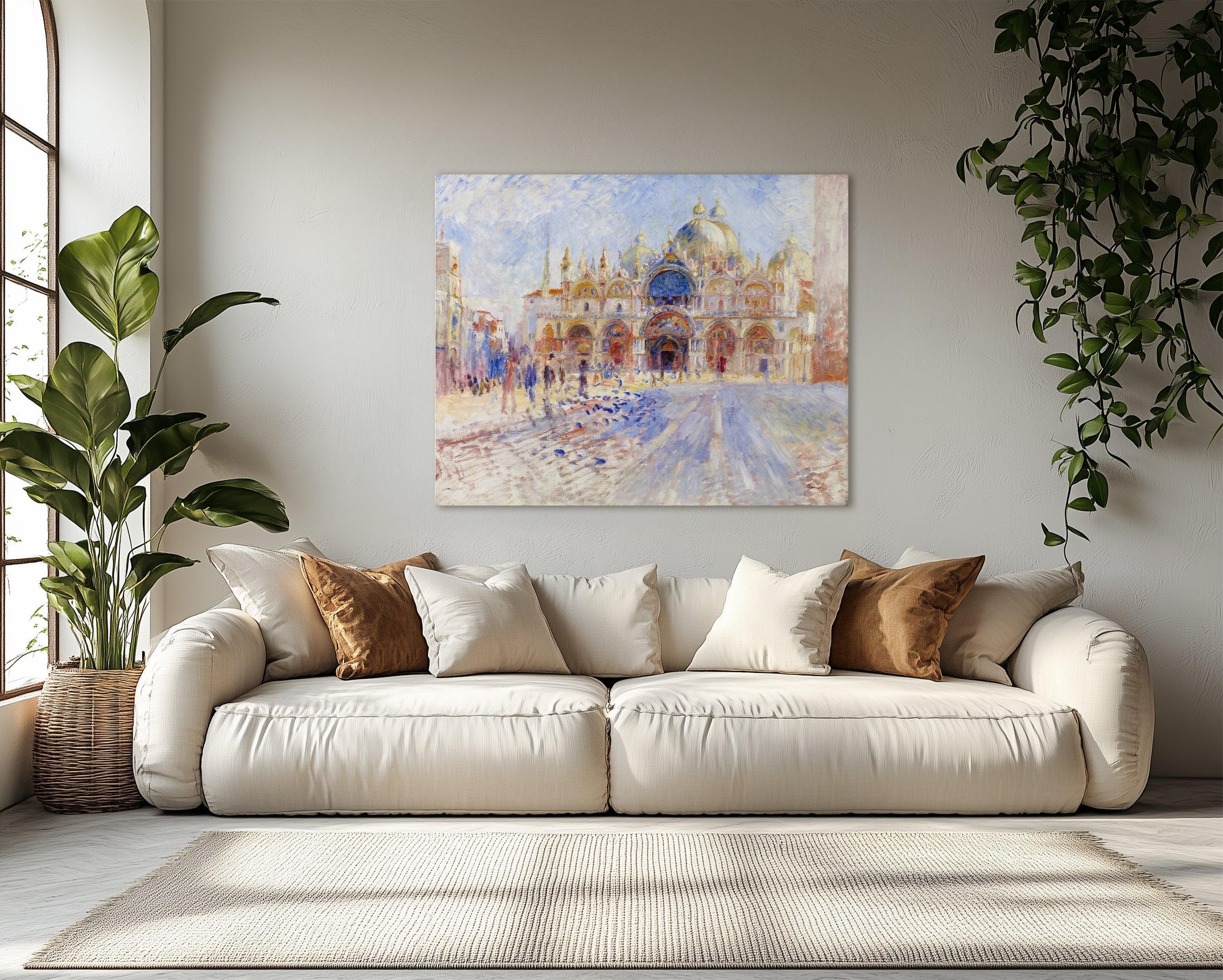 La plaza San Marcos, Renoir