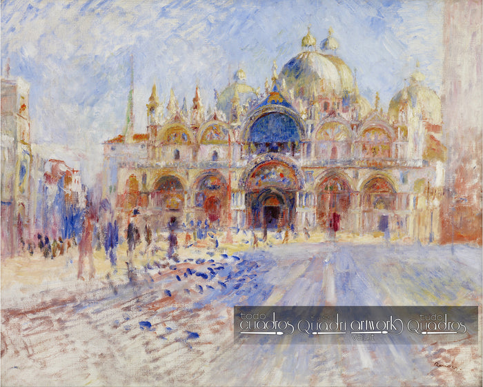 La plaza San Marcos, Renoir