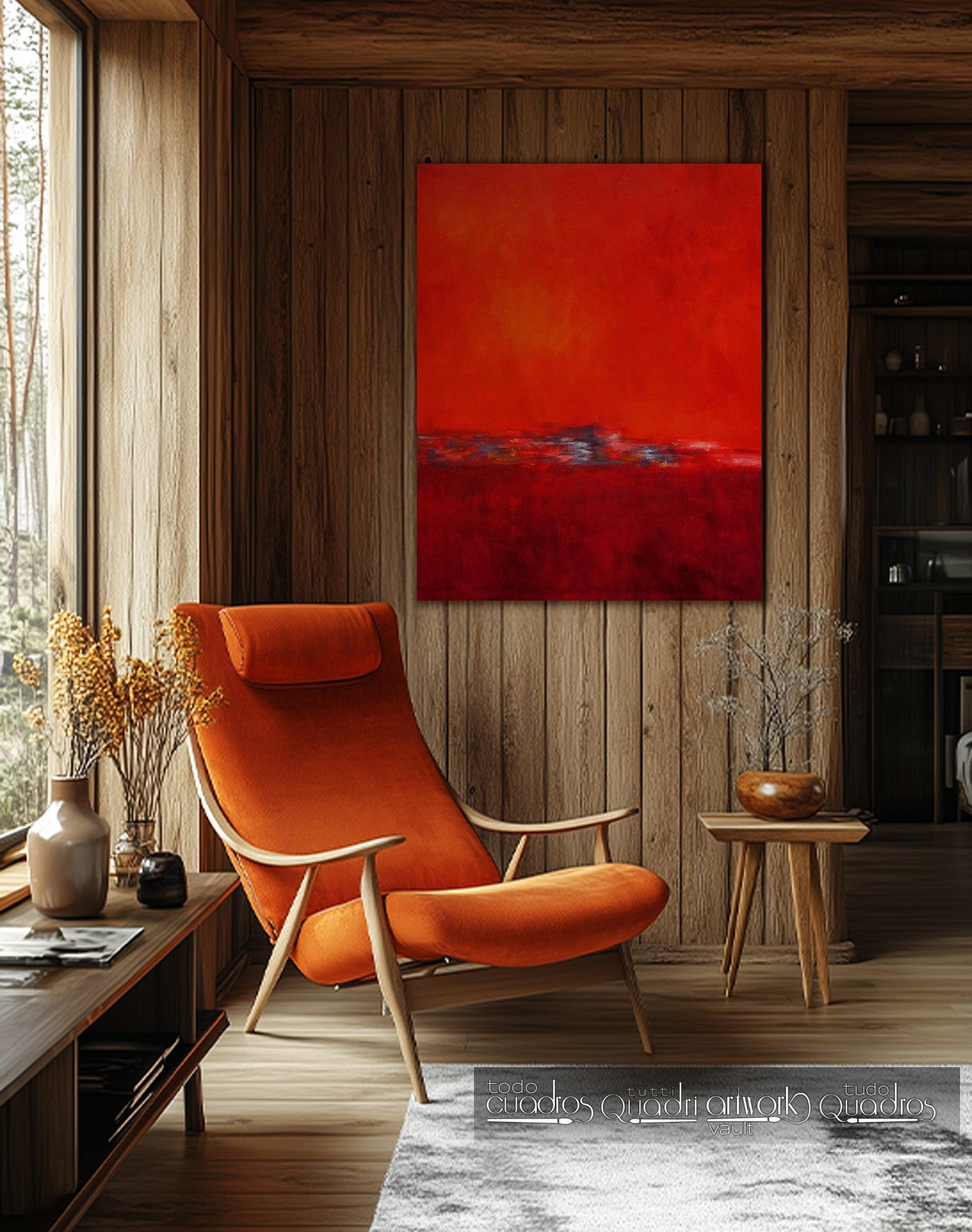 Rojo, Abstracto