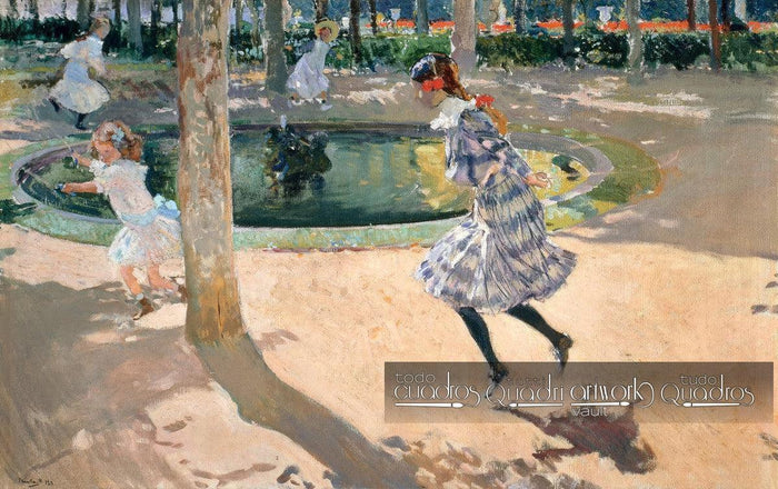 Saltando la comba, Sorolla