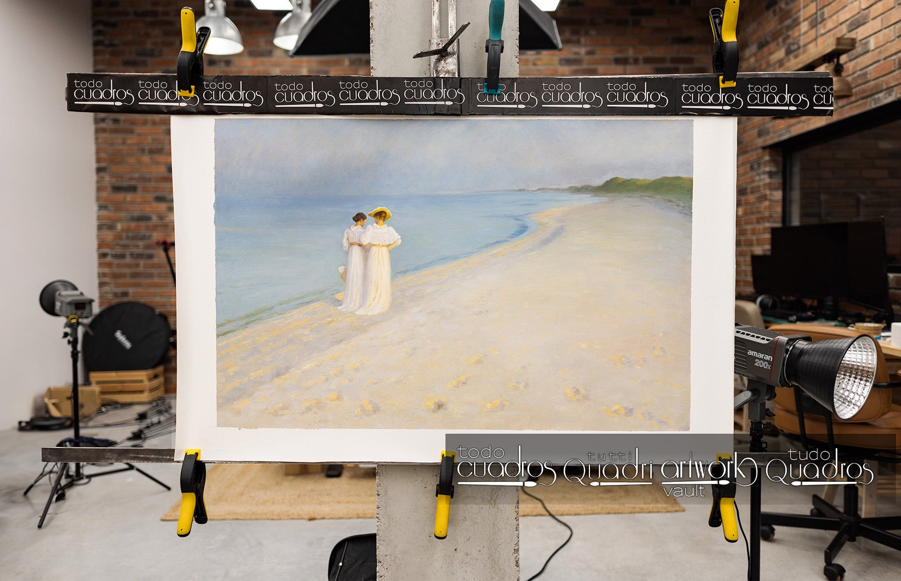 Tarde de verano en la playa de Skagen, P. S. Krøyer