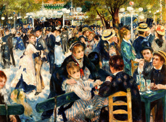 Baile en Moulin de la Galette, Renoir