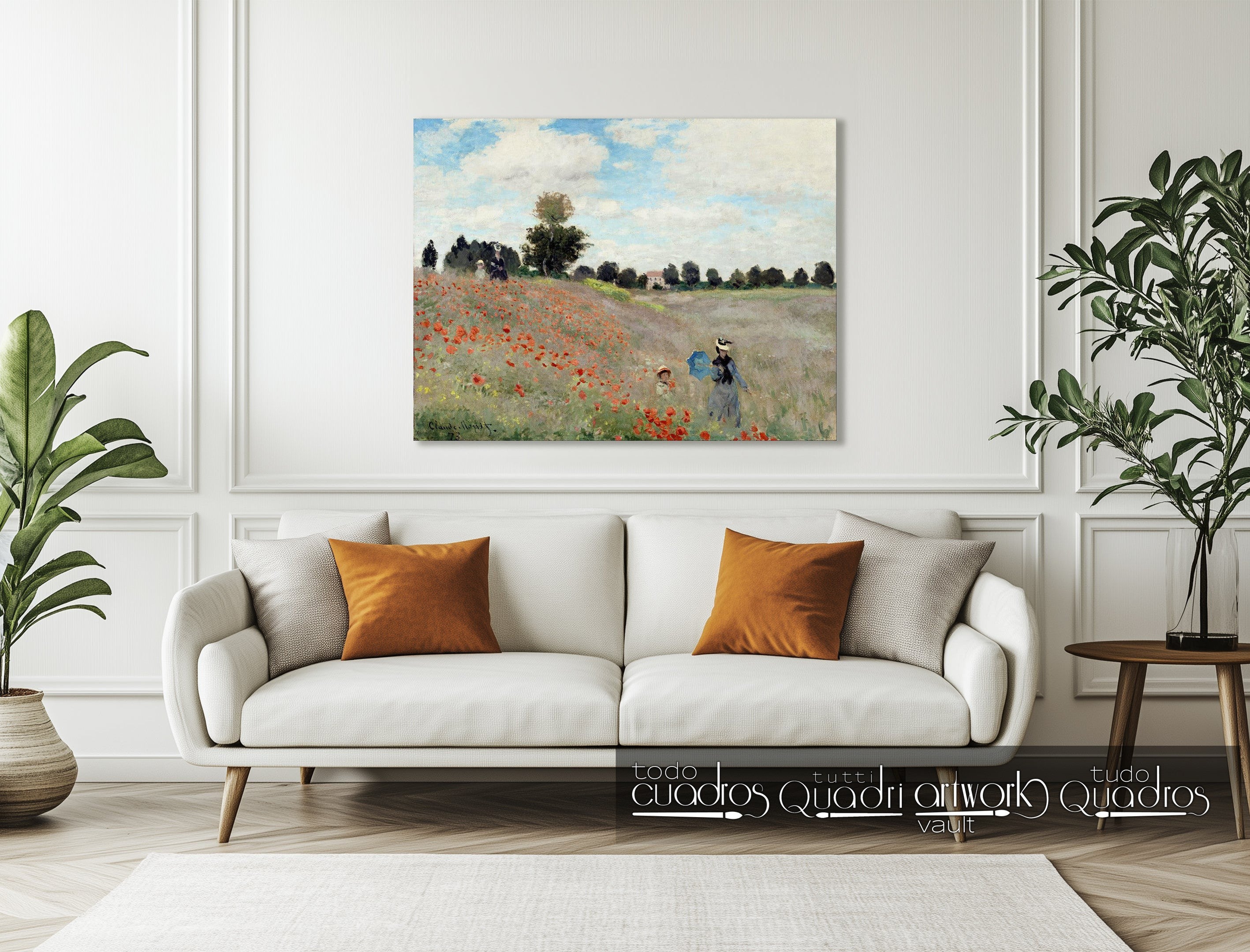 Campo de amapolas, Monet