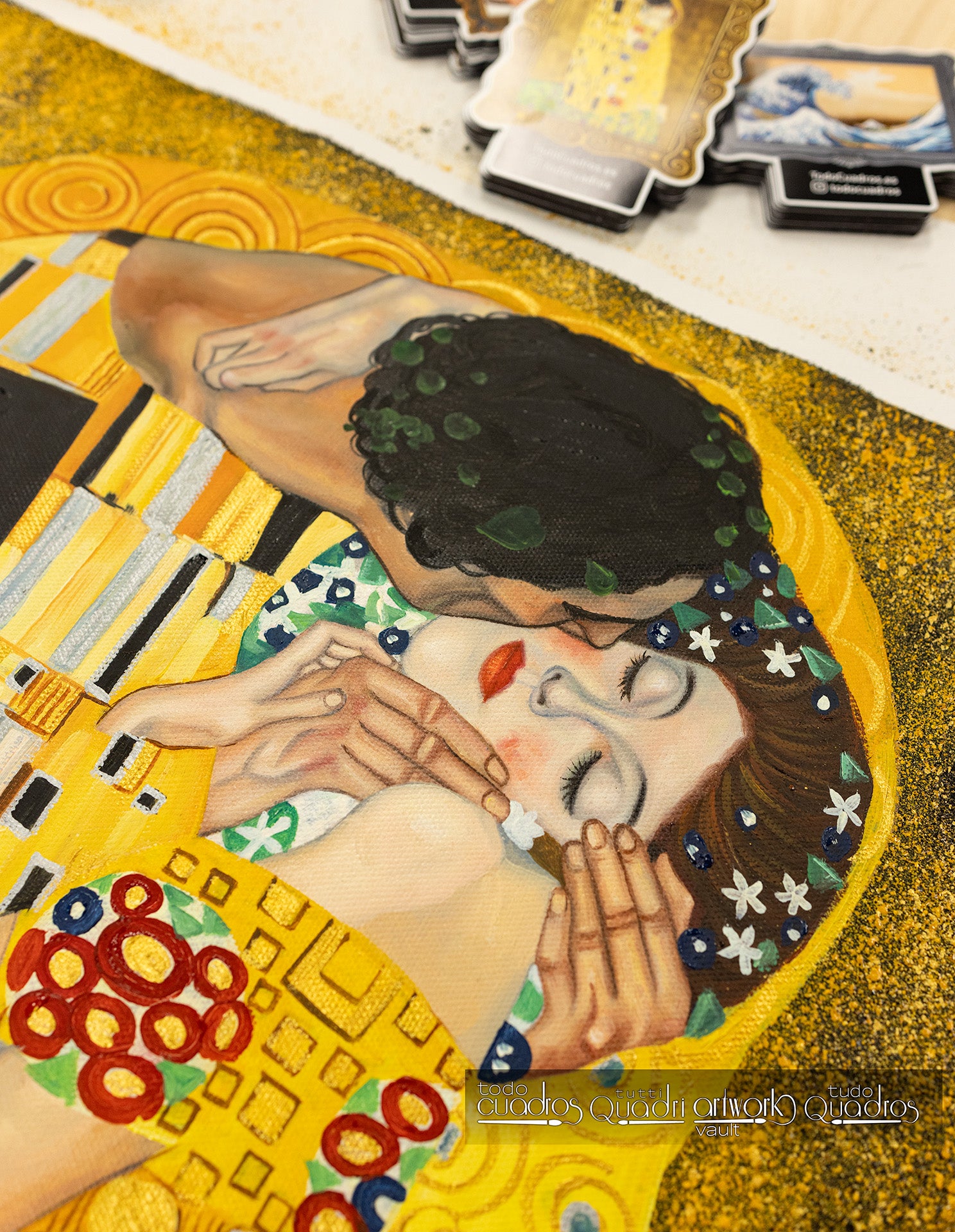 El beso, Klimt