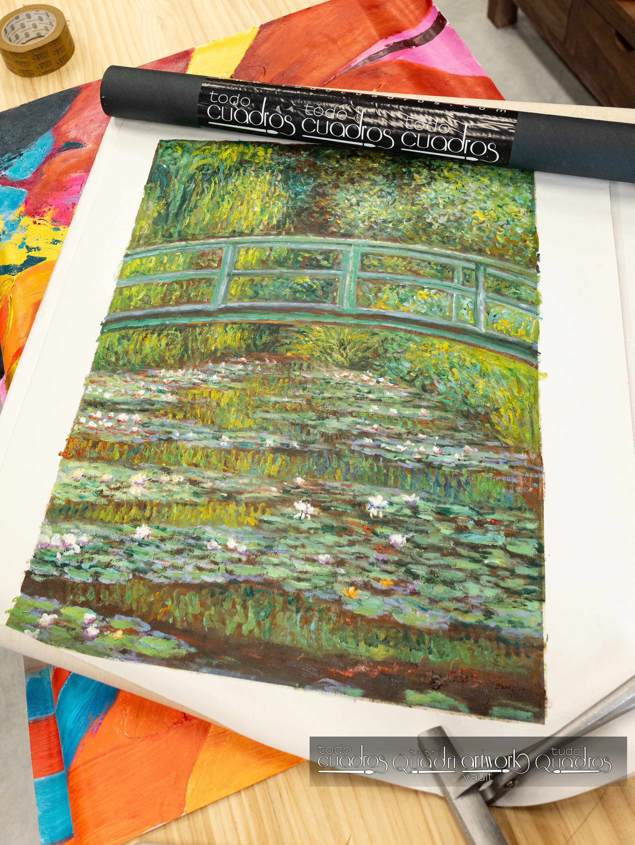 Estanque de ninfeas, Monet