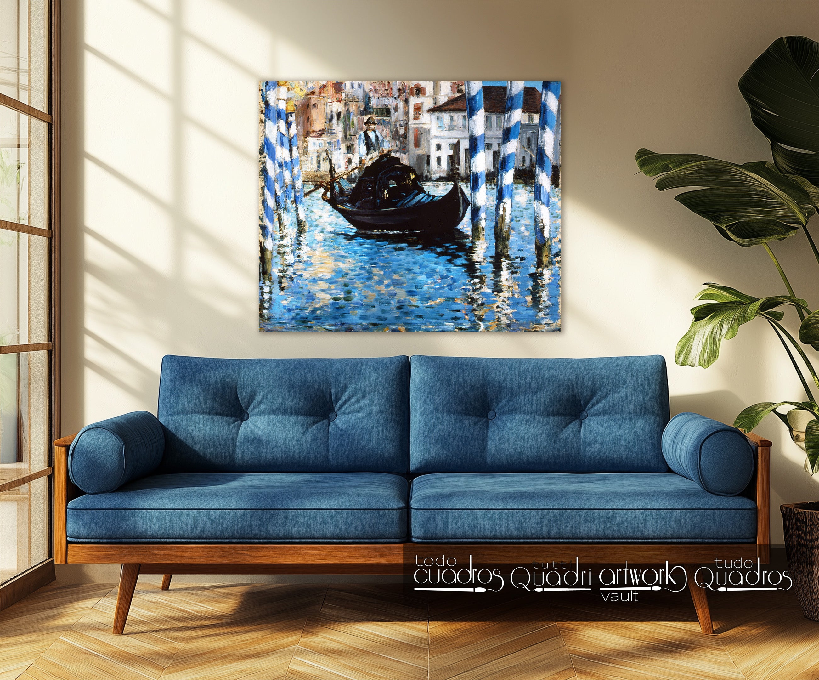 El gran canal de Venecia, Manet