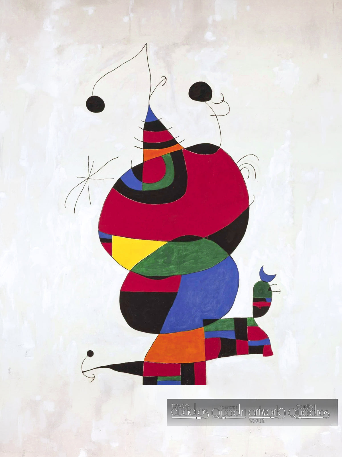 Homenaje a Picasso, Miró