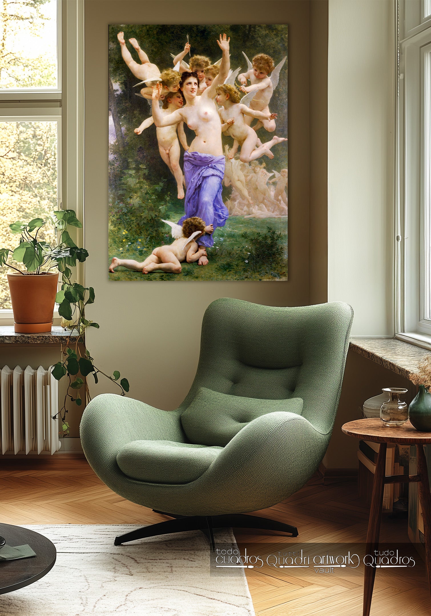 La invasión, Bouguereau