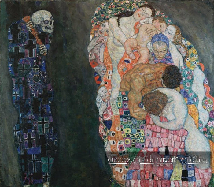 Muerte y vida, Klimt