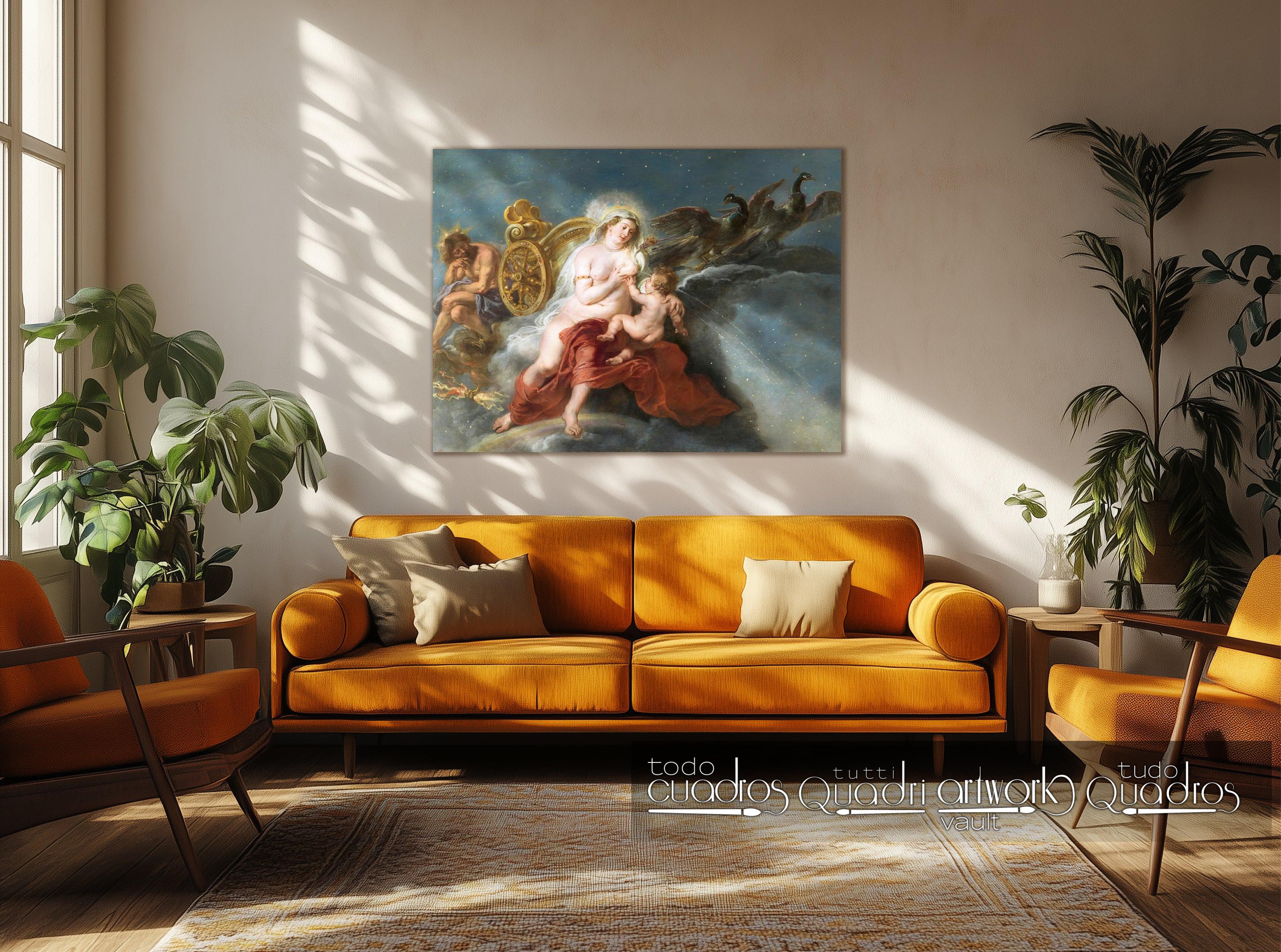 El nacimiento de la Vía Láctea, Rubens