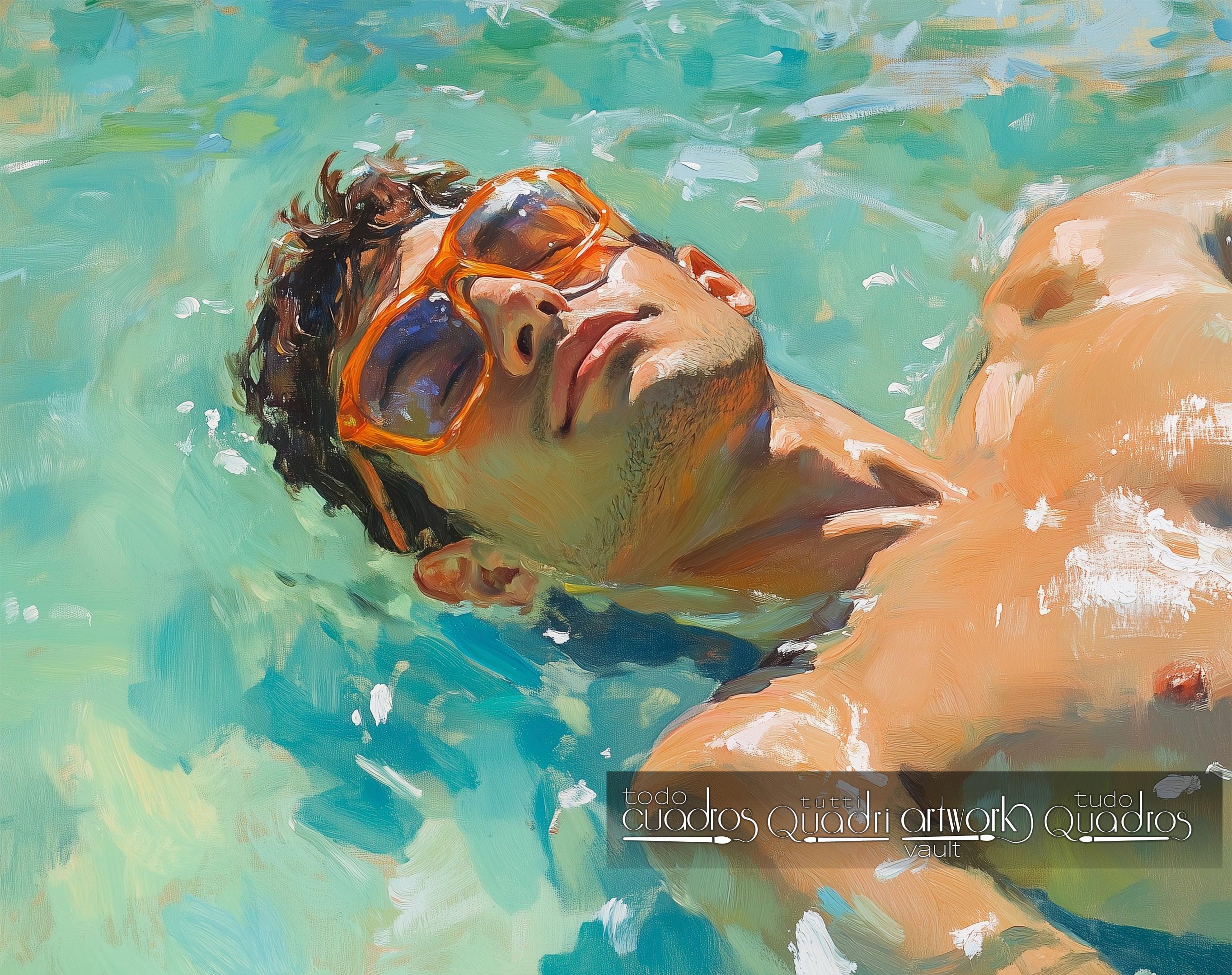 Calma flotante, estilo Sorolla
