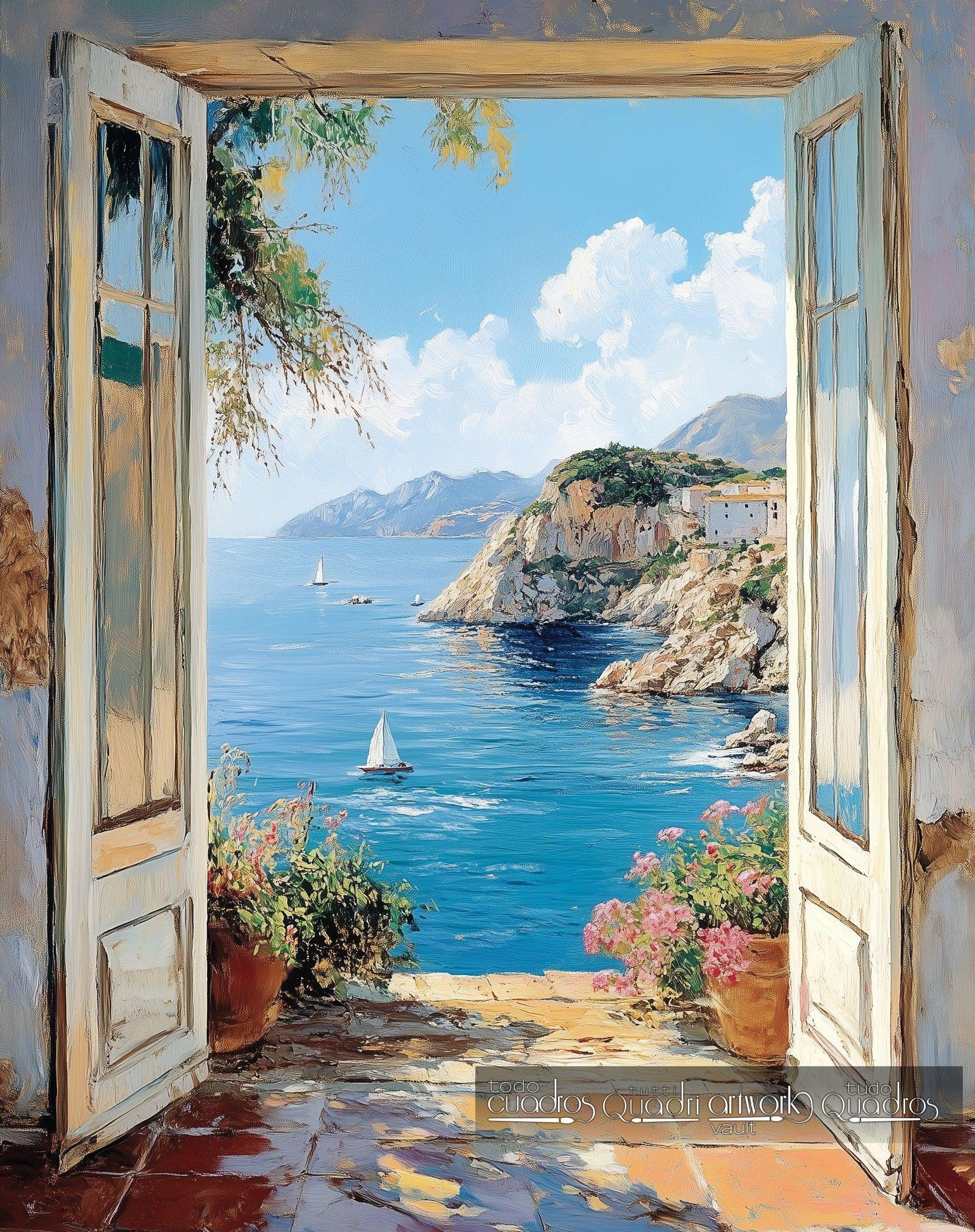 Puerta al Mediterráneo, estilo Sorolla