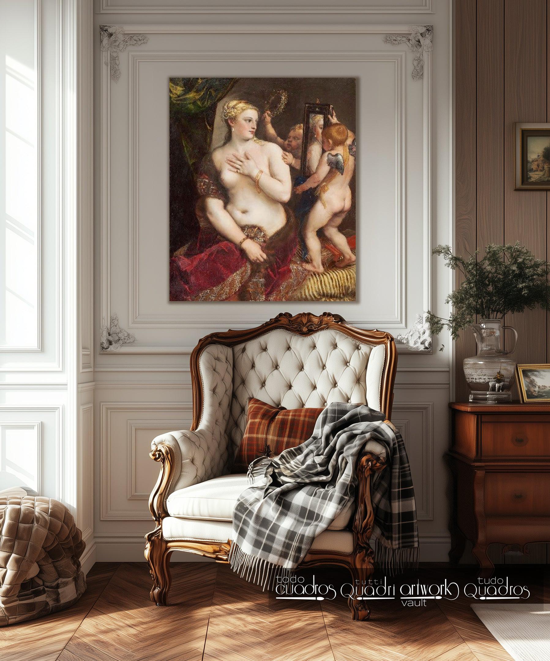 Venus del espejo, Tiziano