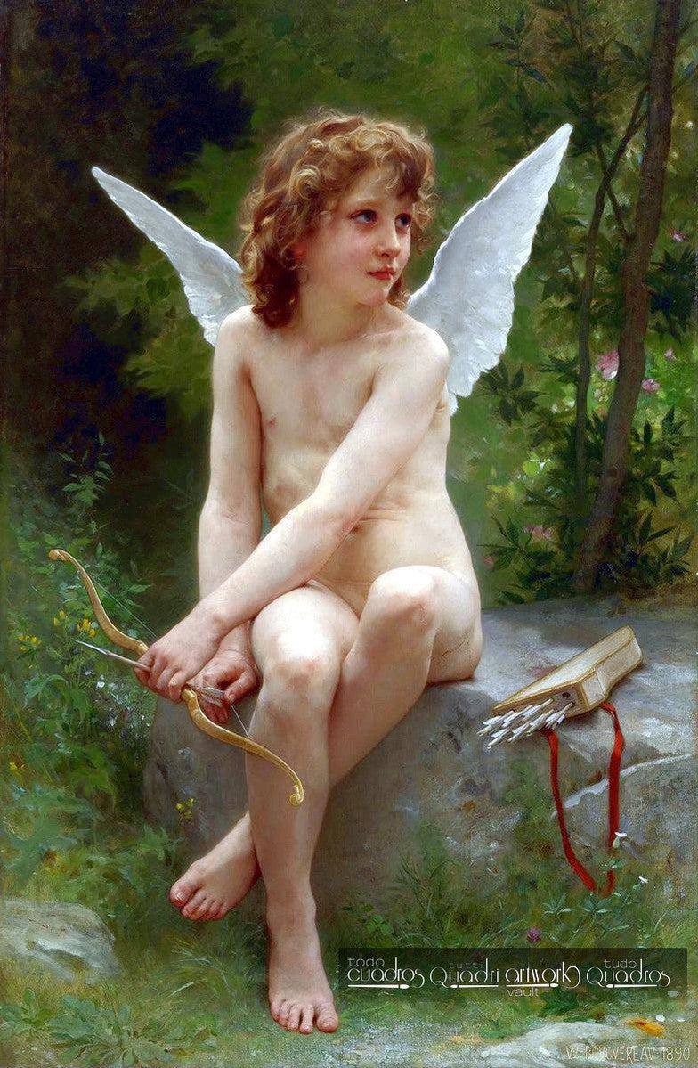 Amor al acecho, Bouguereau