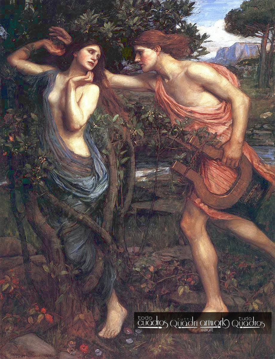 Apolo y Dafne, J. W. Waterhouse