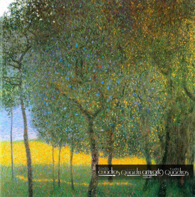 Árboles frutales, Klimt
