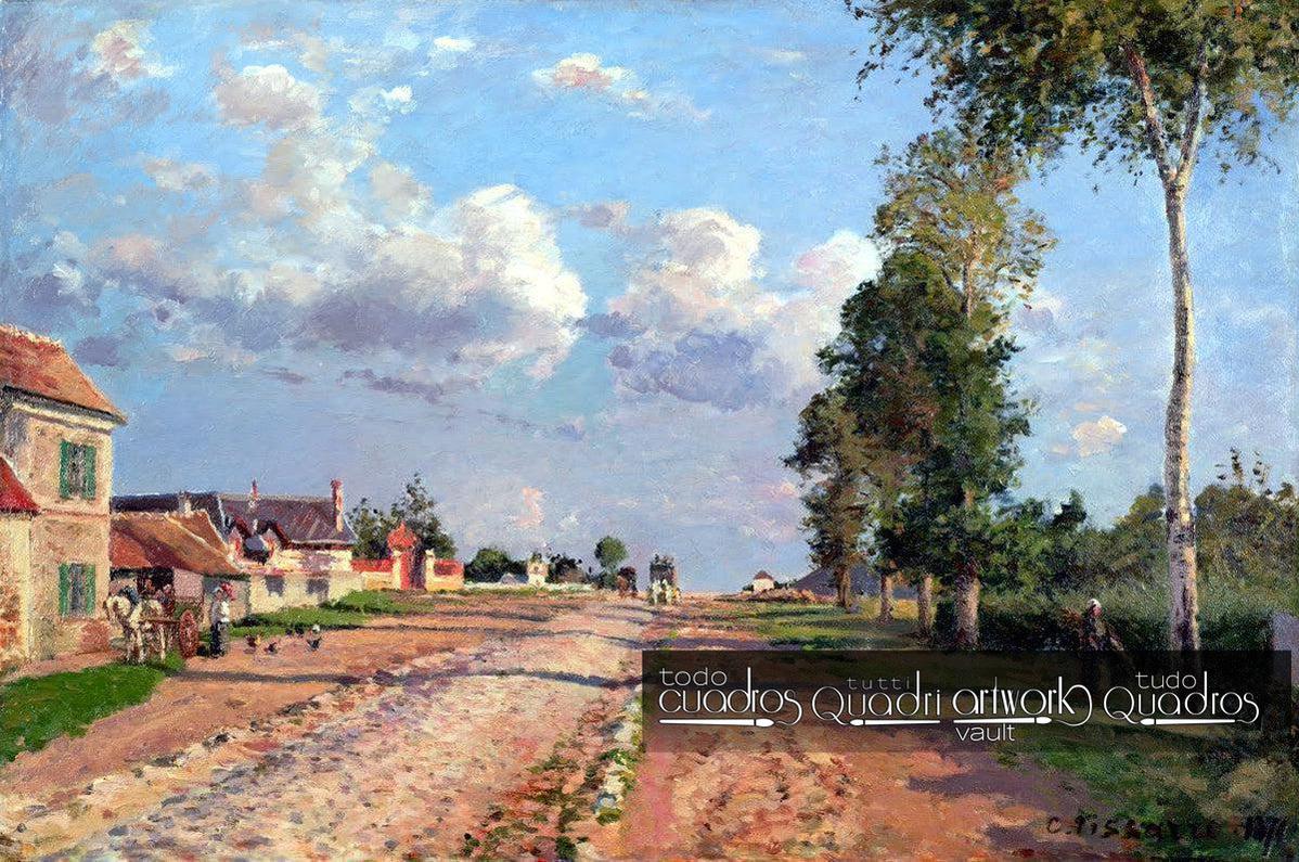 Camino a Versalles, Rocquencourt, Pissarro