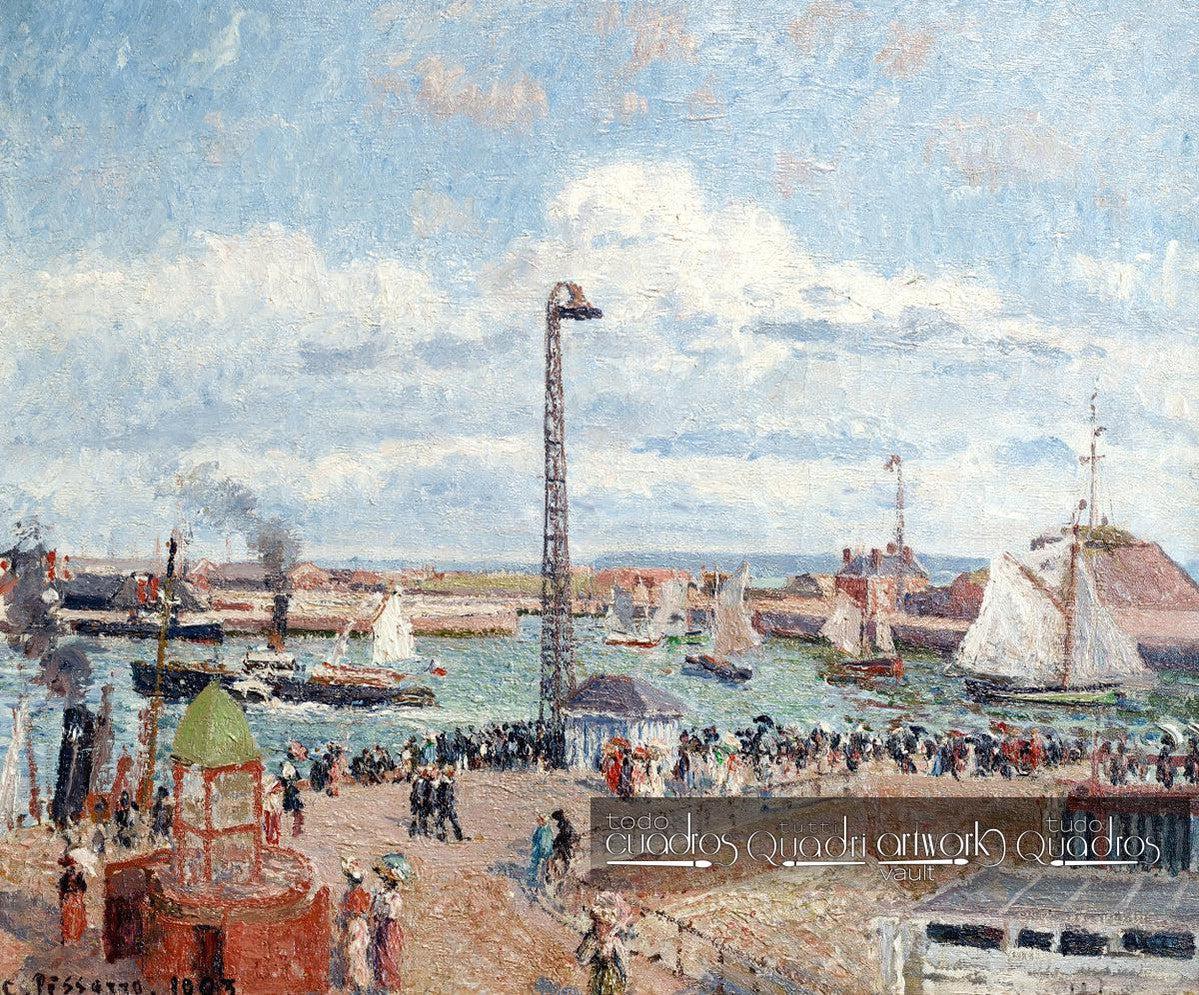 El embarcadero de los pilotos en Havre, Pissarro