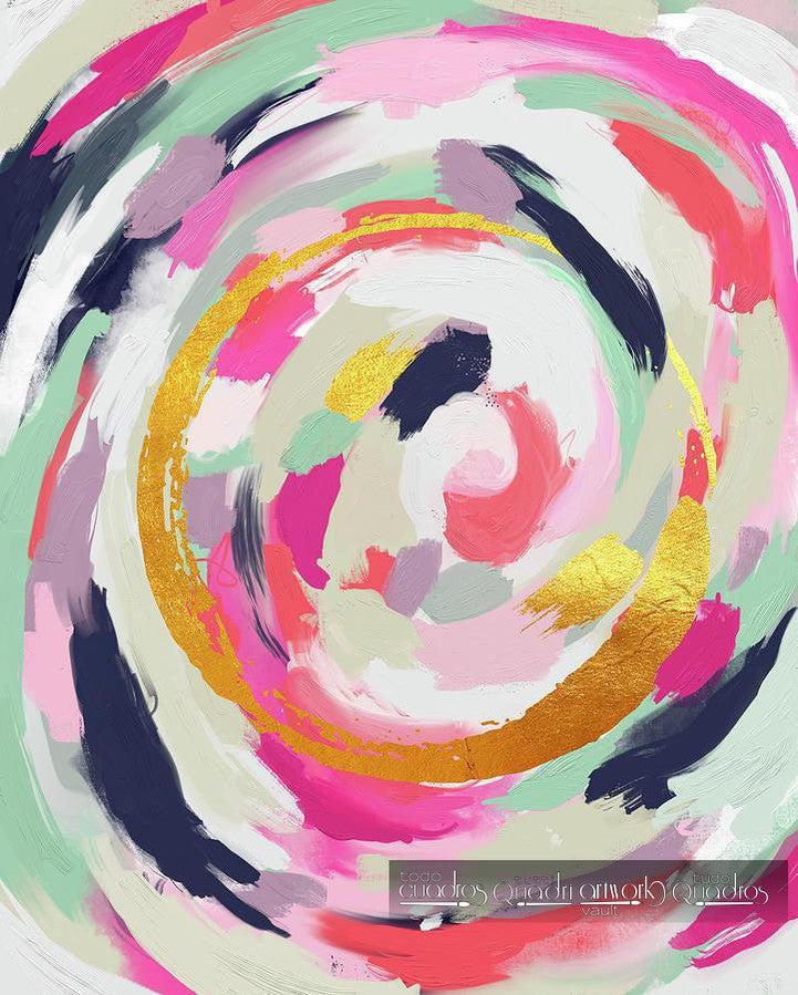 Espiral del Japón, Abstracto