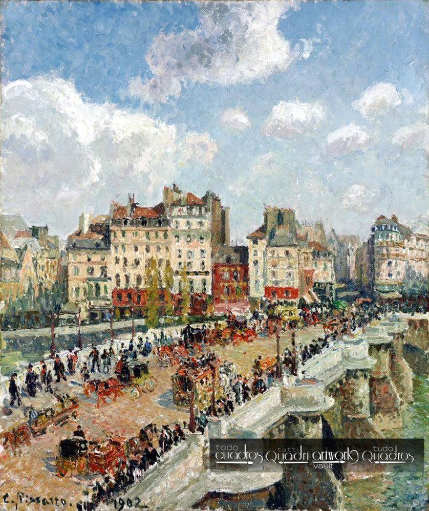 El Pont Neuf, Pissarro