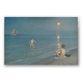Niños Bañándose en Skagen - P. S. Krøyer